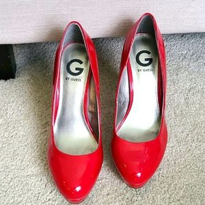 Guess Red Heels